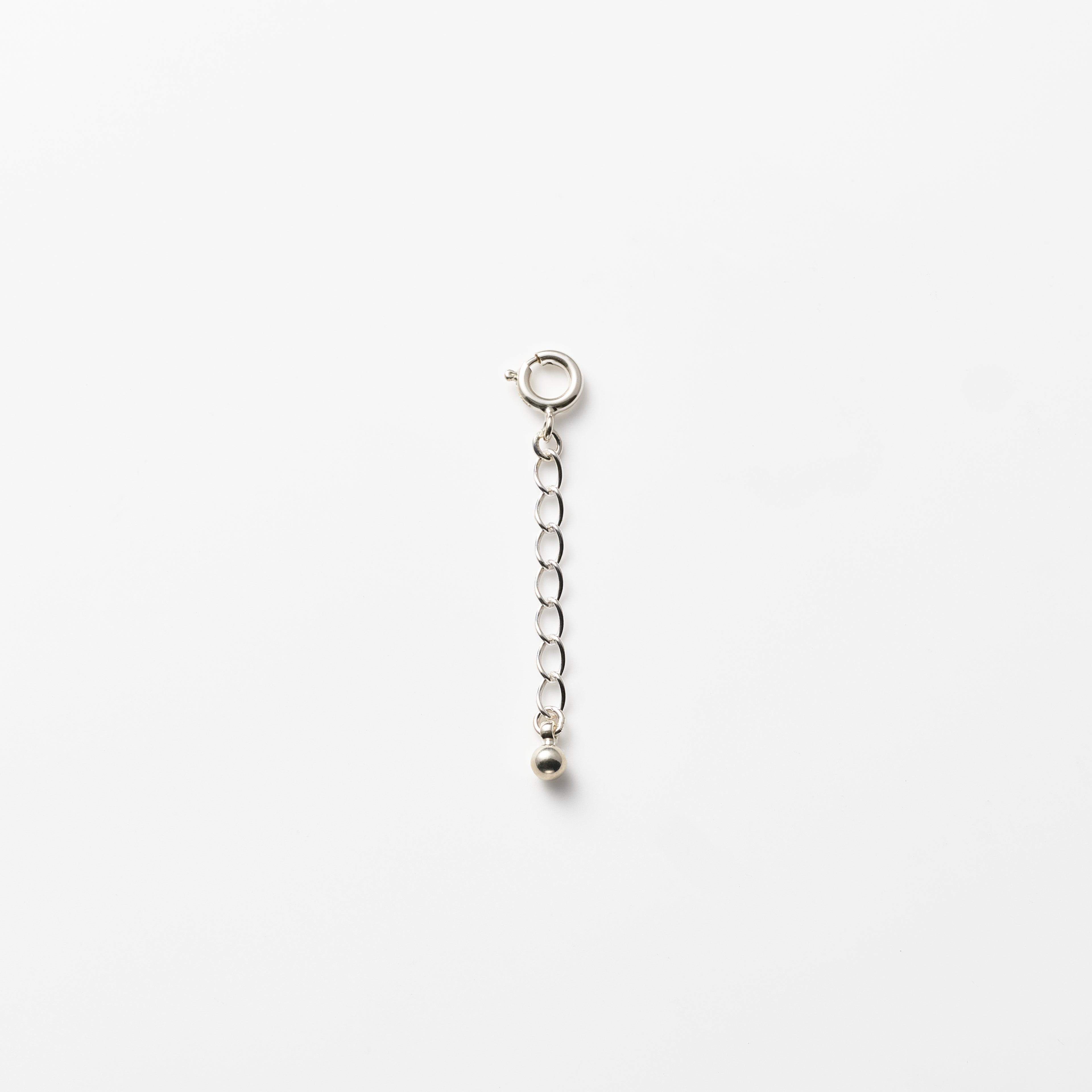 Short Silver Chain Extender