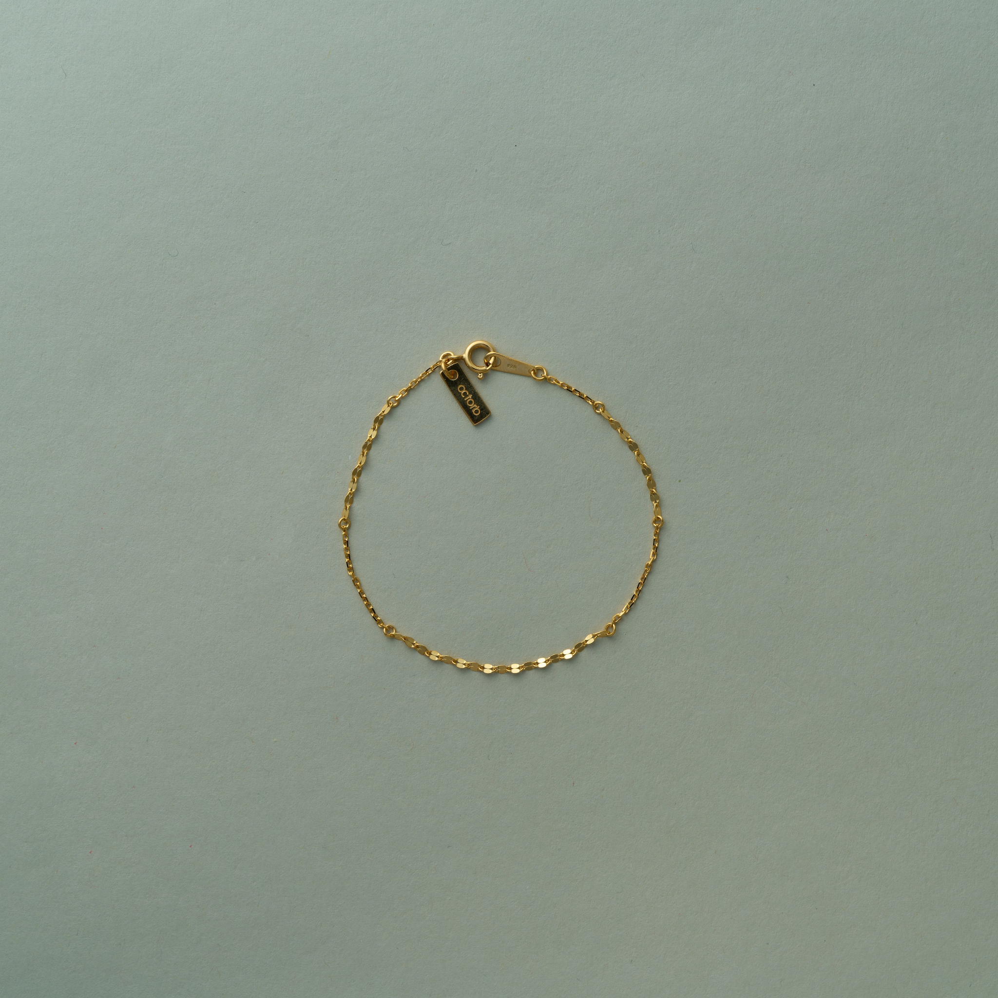 Gold Petal Link Bracelet